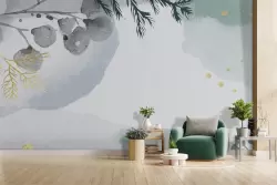 Carta da parati astratta aquarello elegante