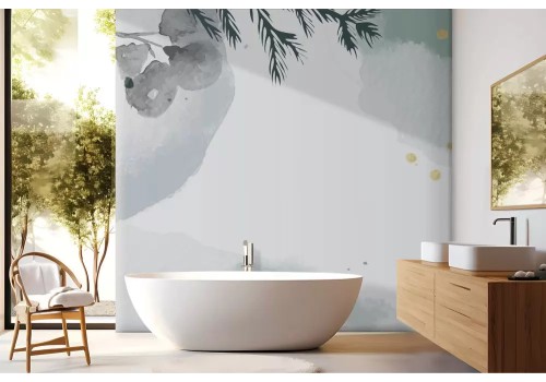 Carta da parati astratta aquarello elegante 2