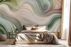 Carta da parati rilassante ideale per una camera da letto moderna
