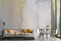 Eleganza astratta con carta parati in tonalità pastello