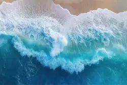 Carta parati paesaggio di mare ideale per una camera da letto rilassante