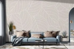 Carta da parati rilassante per il salotto