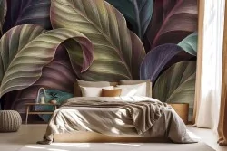 Tappezzeria per muri che evoca i tropici