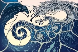 Wallpaper Design and Styles Abstract Modern Stripes and Waves