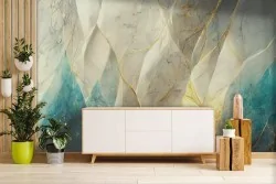 Aggiungi eleganza alle tue pareti di casa con il design marmoreo