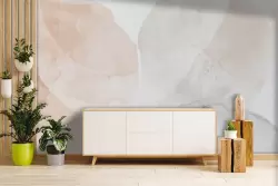 Carta parati astratta delicata perfetta per creare un'atmosfera rilassante