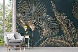 Eleganza dorata per un ambiente sofisticato