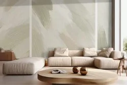 Carta da parati pennellate colori tenui e delicati