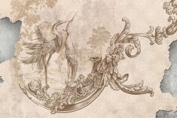 Carta da Parati Design e Stili Flora e Fauna Superfici e Texture animali Cemento Intonaco Natura