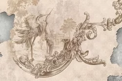 Wallpaper Design and Styles Flora and Fauna Surfaces and Textures Animals Concrete Plaster Nature