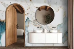 Eleganza senza tempo con design marmorizzato