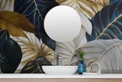 Rendi unica la tua casa con foglie dorate