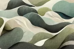 Lasciati avvolgere dal design di onde fluide verdi Lasciati avvolgere dal design di onde fluide verdi