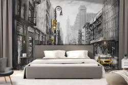 Wallpaper Paintings and Watercolors Means of Transport City