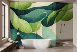 Carta da parati per un tocco naturale e moderno Carta da parati per un tocco naturale e moderno