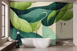 Carta da parati per un tocco naturale e moderno