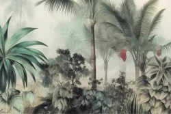 La freschezza della natura tropicale con cartadaparati.it