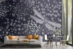 Carta da parati finitura liscia opaca