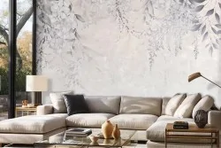 Carta da parati raffinata per il soggiorno