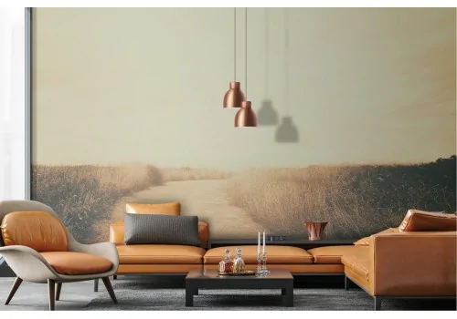 Carta da Parati strada in campagna paesaggio 2