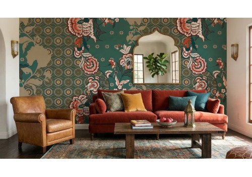 Carta da parati stile retrò - Anni 50, 60,70