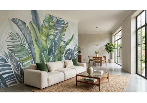 Carta da parati foglie  | Made in Italy 2