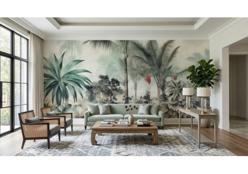 Carta da parati natura tropicale | Cartadaparati.it