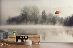 Carta da Parati Fiumi Cascate Laghi Foreste e Alberi