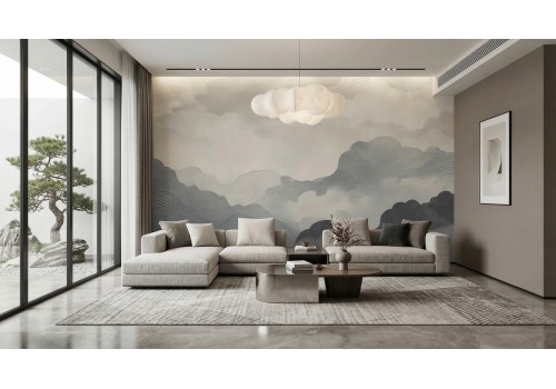 Carta da parati finitura effetto tela canvas | Made in Italy