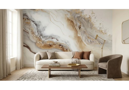 Carta da parati effetto marmoreo