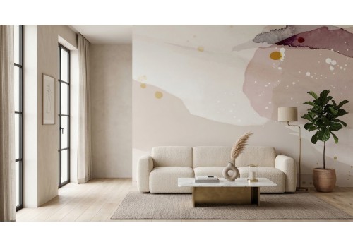 Carta da parati astratta in acquerello