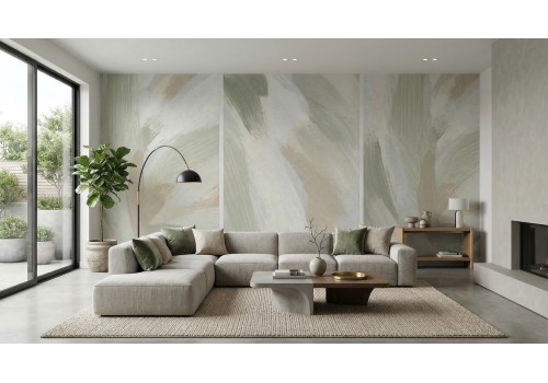 Carta da parati pennellate | Made in Italy