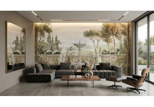 Carta da parati stile toscano | Made in Italy