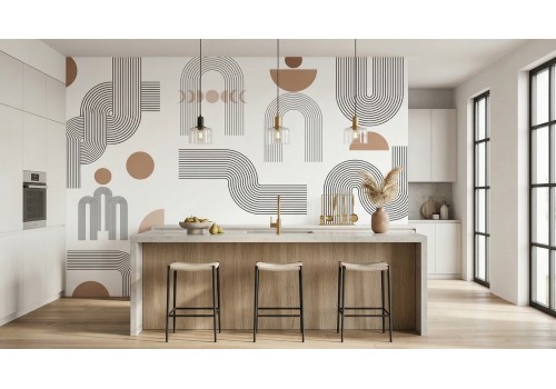 Carta da parati motivo geometrico - Made in Italy 2