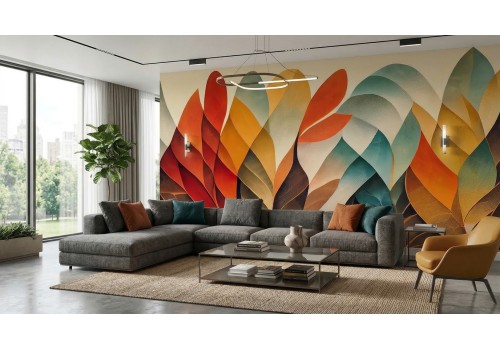 Carta da parati colori autunno