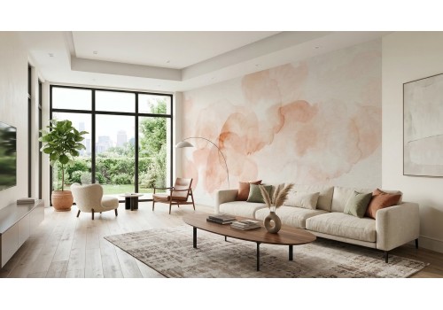 Carta da parati acquerello astratto 2