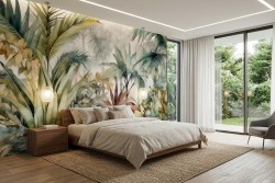 Carta da parati giungla tropicale