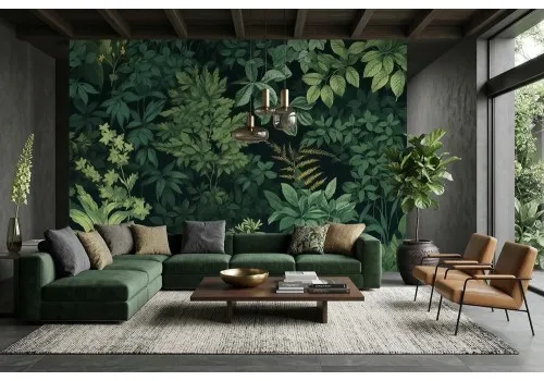 Carta da parati foglie | Cartadaparati.it