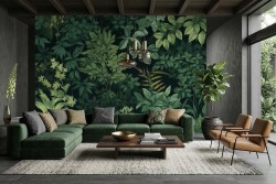 Carta da parati foglie | Cartadaparati.it