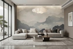 Carta da parati pastello elegante