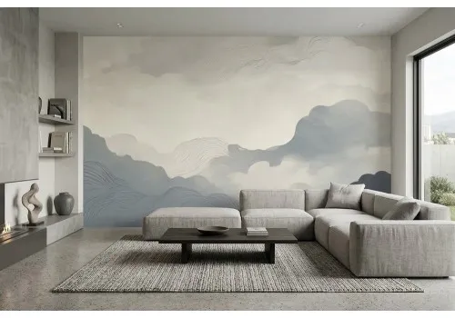 Carta da parati finitura effetto tela canvas | Made in Italy