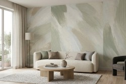 Carta da parati toni delicati moderna