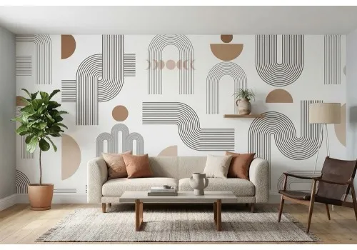 Carta da parati motivo geometrico - Made in Italy 2