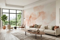 Carta da parati moderna elegante salotto