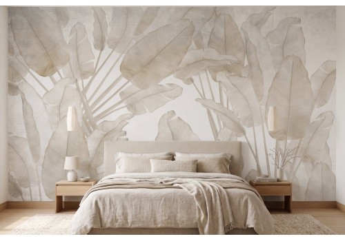 Tropical leaf wallpaper | Made in Italy