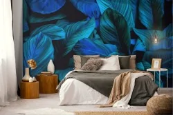 Carta da Parati Foglie Tropicale