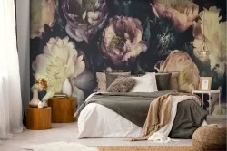 Carta da Parati Fiori Natura Vintage