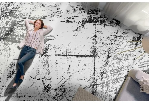 Carta da Parati superficie cemento graffiato 2