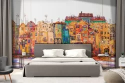 Wallpaper Paintings and Watercolors City