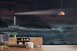 Wallpaper Paintings and Watercolors Beach and Sea